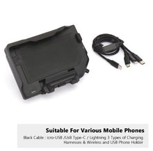 Wireless Charging Phone Navigation Mount Compatible with Universal