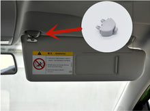 Sun Visor Clip Hook 6RD857561 Compatible with Volkswagen Jetta Passat Polo and More