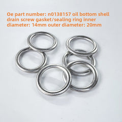 N 013 815 7 Oil Pan Drain Bolt Washer Gasket for Volkswagen, Audi, 0-10 - NexuParts