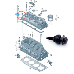 06B103831J Guide Sleeve for Volkswagen, Audi, Skoda - NexuParts