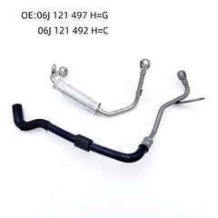 06J121492C Turbocharger Cooling Hose for Volkswagen, Audi, Skoda - NexuParts