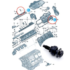 06B103831J Guide Sleeve for Volkswagen, Audi, Skoda - NexuParts