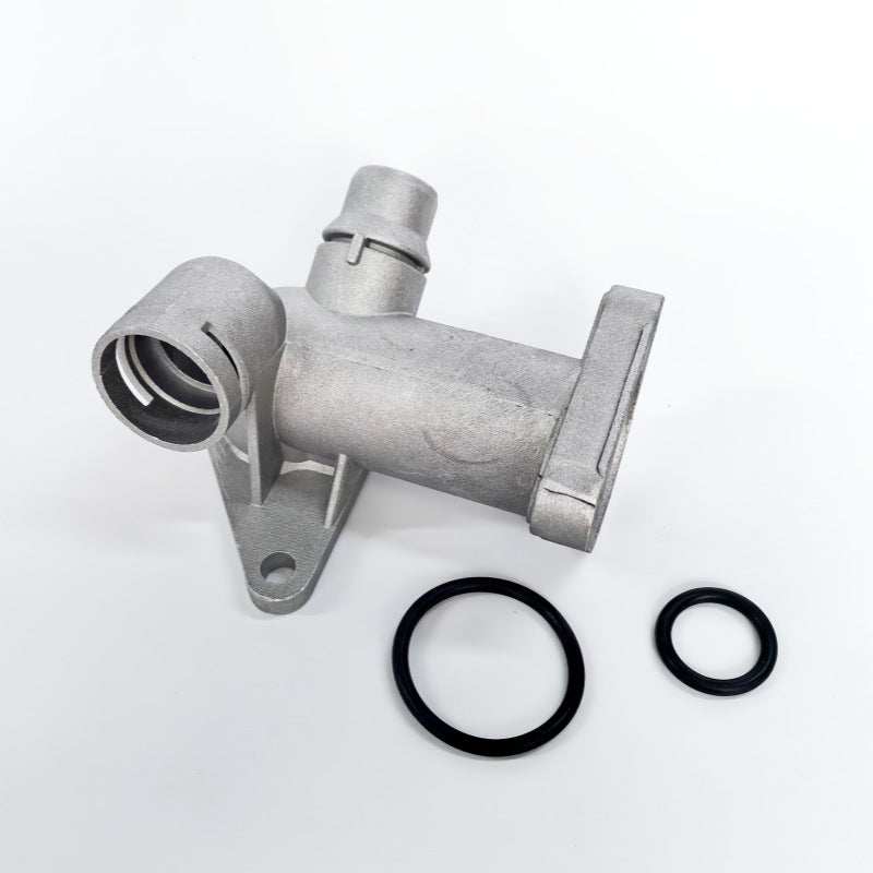 Aluminum Coolant Flange Connector 058121132, Compatible with Volkswagen / Audi Passat, A6