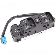 Power Window Switch A2038210679L / A2038210679S, Compatible with Mercedes-Benz (Driver Side)
