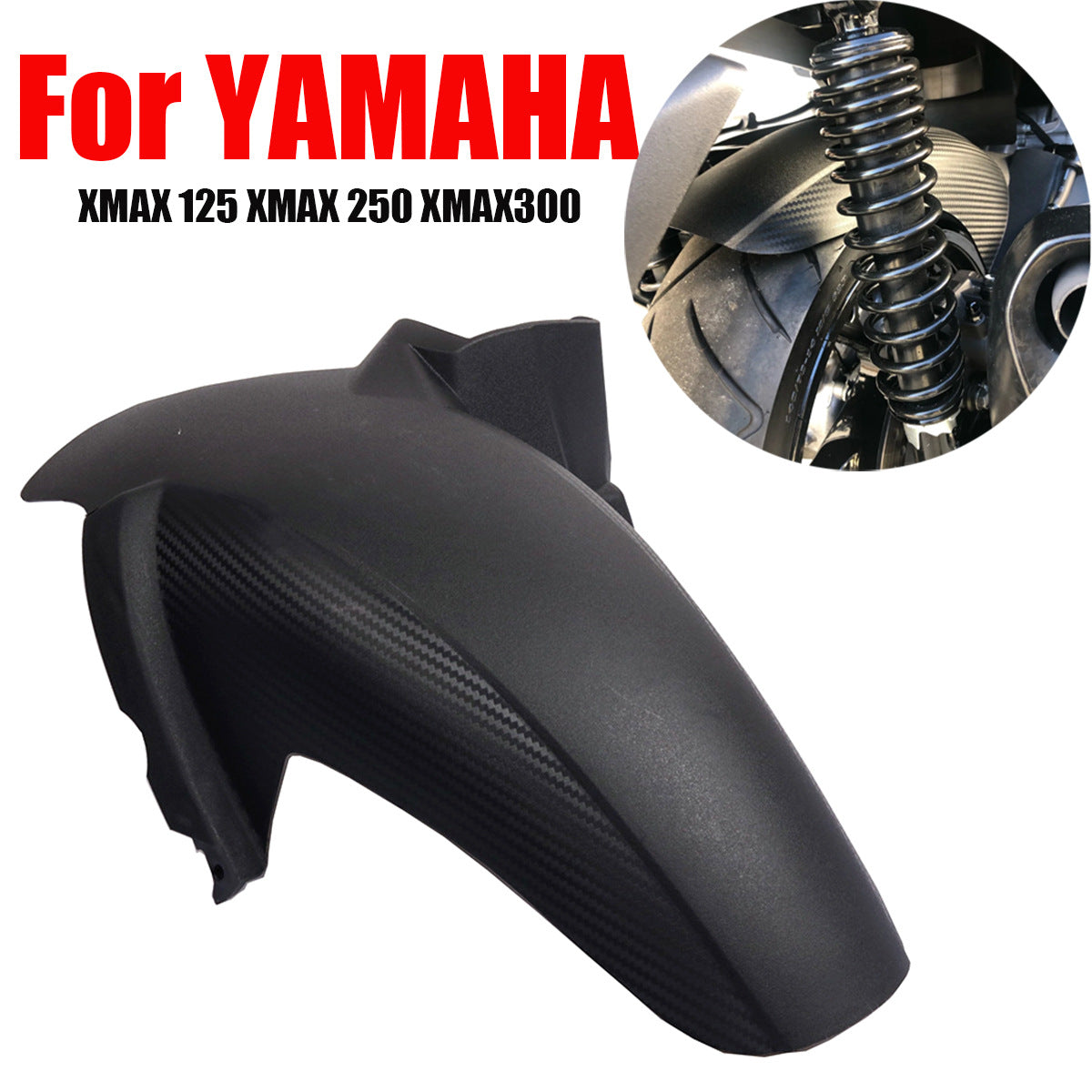 Custom Fender Mudguard for Yamaha MAX300, XMAX300