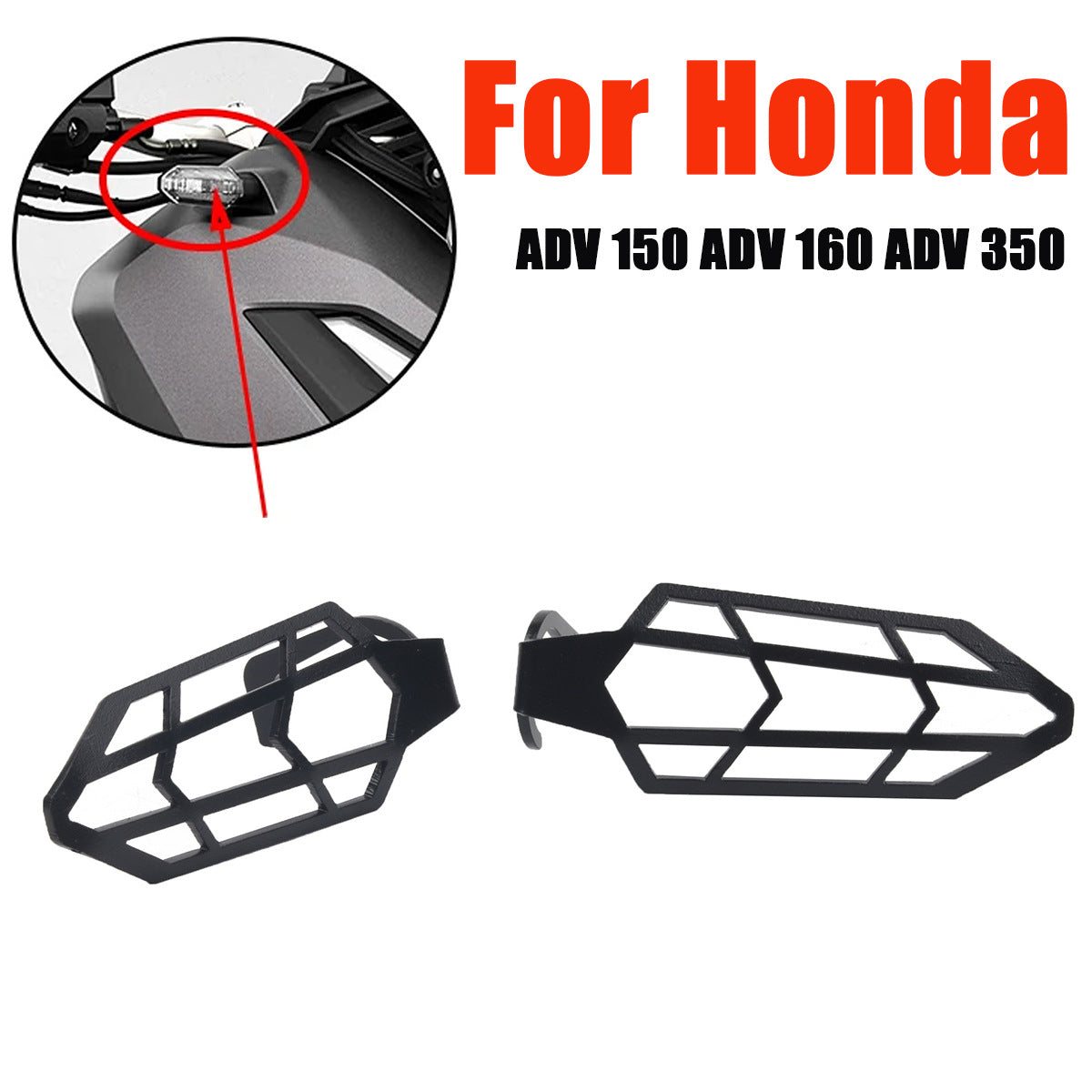 Custom LED Turn Signal Lights for Honda ADV160, ADV350
