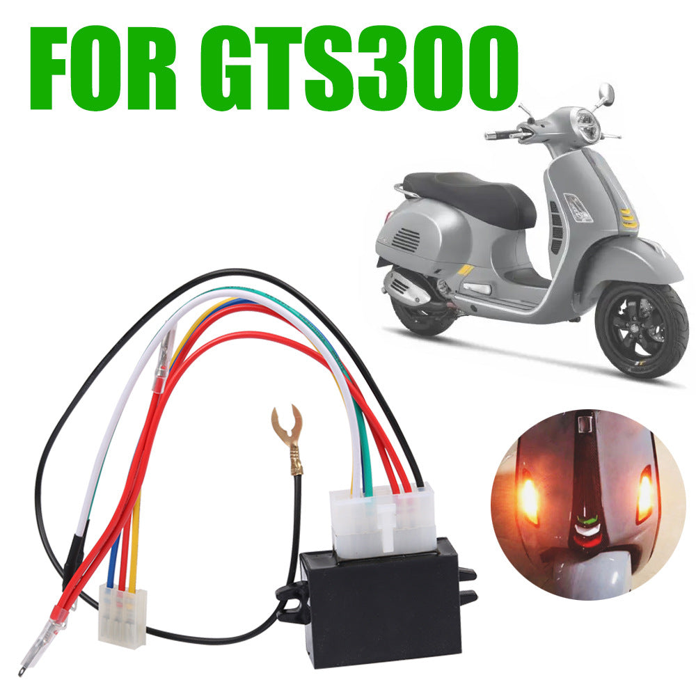 Custom LED Turn Signal Lights for Vespa Motorcycles