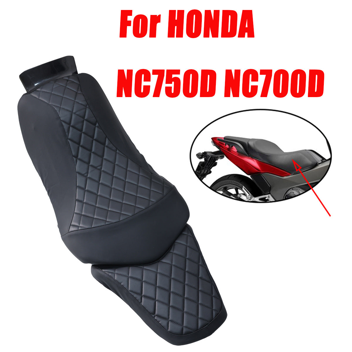 Custom Motorcycle Seat for Honda HONDA, NC750D, NC700D