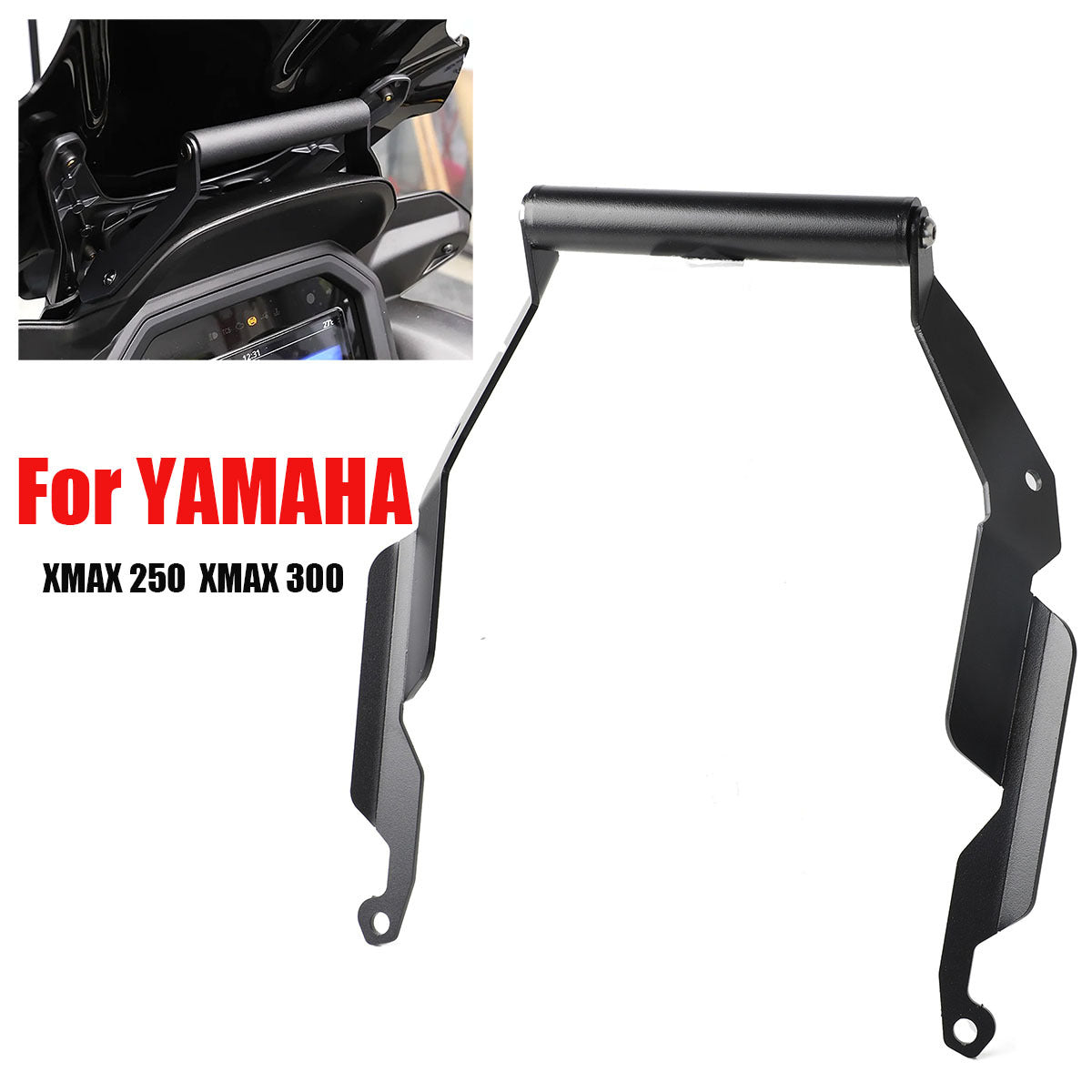Custom Phone Navigation Mount Bracket for Yamaha Motorcycles
