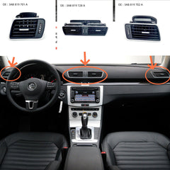 3AB819728 Dashboard Air Vent for Volkswagen, 30-50, medium_margin Passat - NexuParts