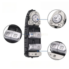 2059056811B Power Window Switch for Mercedes-Benz, 20-30, medium_margin C-Class - NexuParts