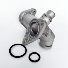 058121132 Aluminum Coolant Flange Connector for Volkswagen, Audi, 20-30 Passat - NexuParts