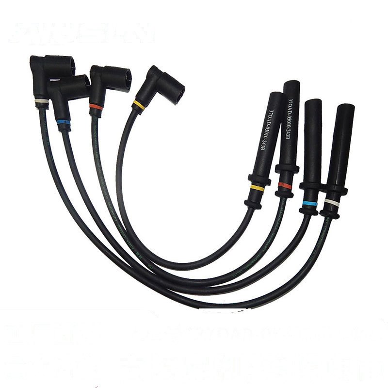 High Voltage Ignition Wire Set 37QAD-05010-243B-A Compatible with Universal