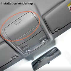 1KD868837 Roof Sunglasses Holder for Volkswagen, Skoda, 10-20 Tiguan - NexuParts