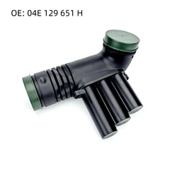 04E129651H Air Intake Duct Hose for Volkswagen, Audi, Skoda Golf - NexuParts