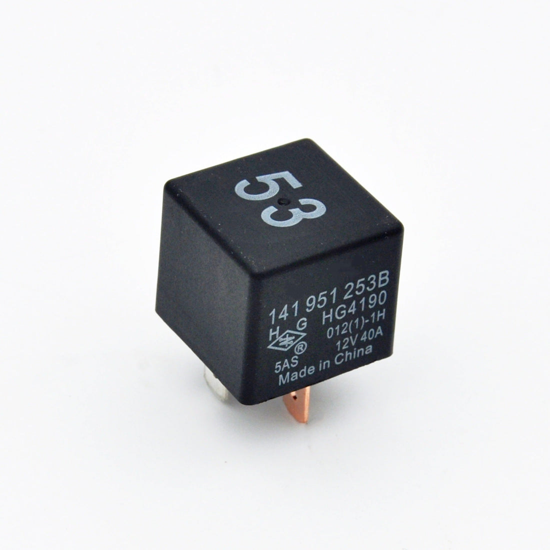 Relay 141951253B, Compatible with Volkswagen / Audi / Skoda models including Golf, Jetta, Passat and More