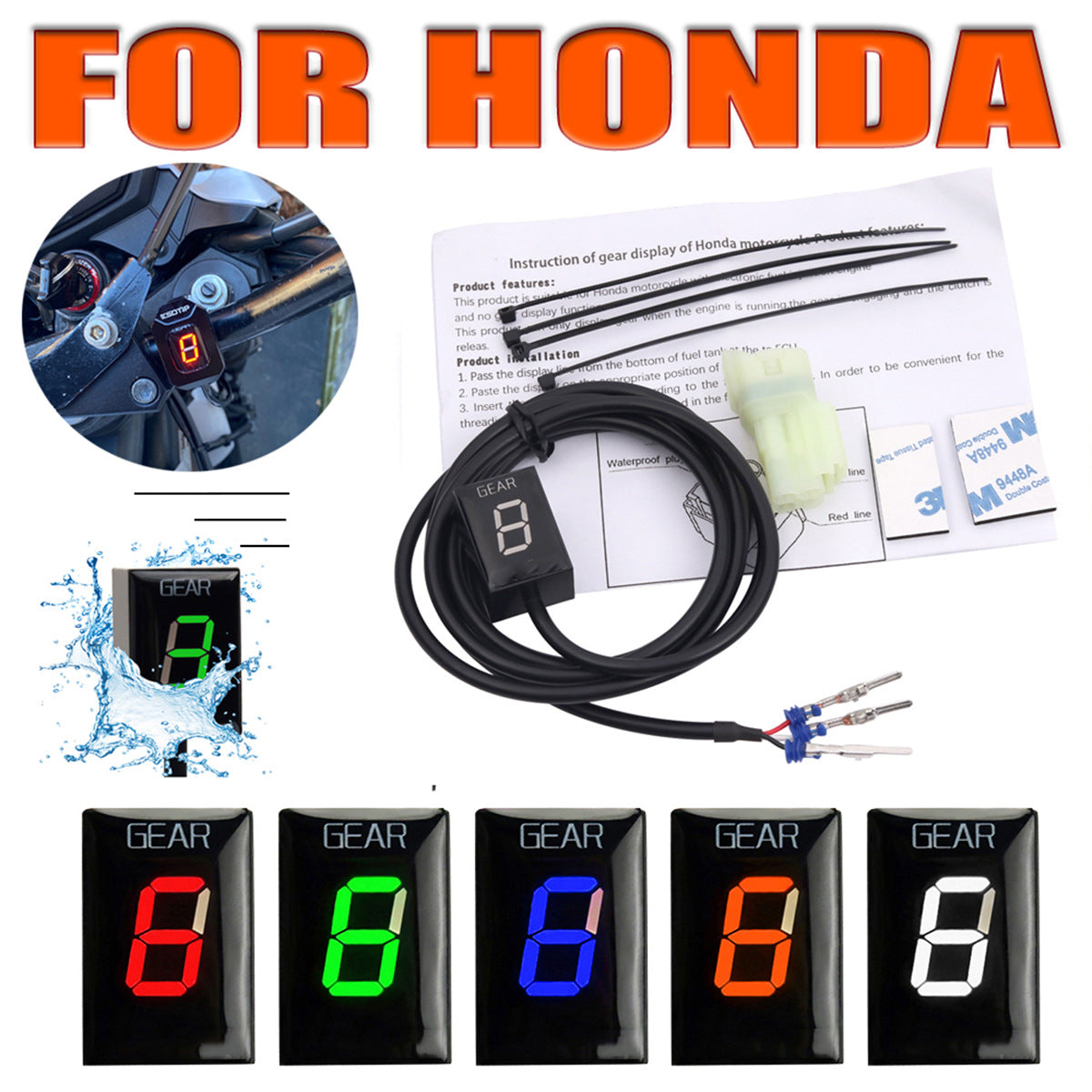 LED Lighting Assembly for Honda CBR1000RR