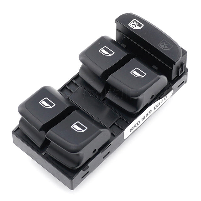 Power Window Switch 8K0959851D / 8KD959851 / 8K0959851, Compatible with Audi A4