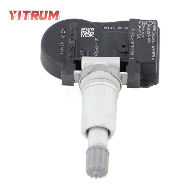 TPMS Sensor 4313961M00 / 43130-61M00 / S180052024D, Compatible with Suzuki