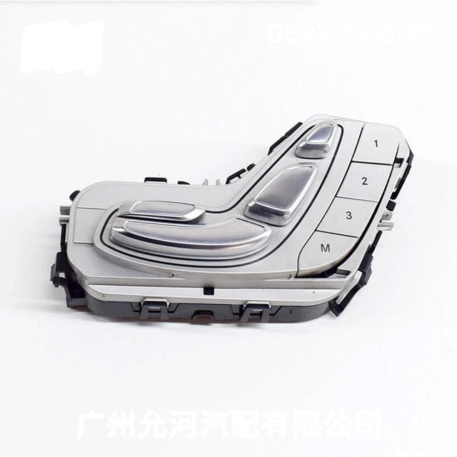 Power Seat Adjustment Switch A2059057851 Compatible with Mercedes Benz C Class GLC W205 and More Left