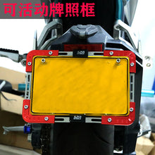 Universal License Plate Bracket for Motorcycles